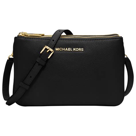 michael kors small black purse uk|michael kors black shoulder handbags.